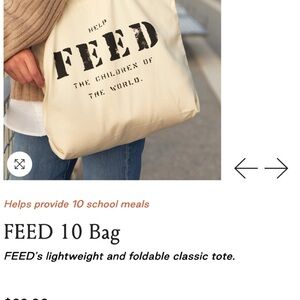 FEED Tote Bag